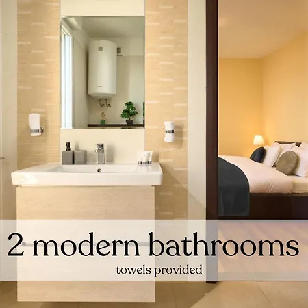 Lejlighed Sea View & Garage - Modern 3br