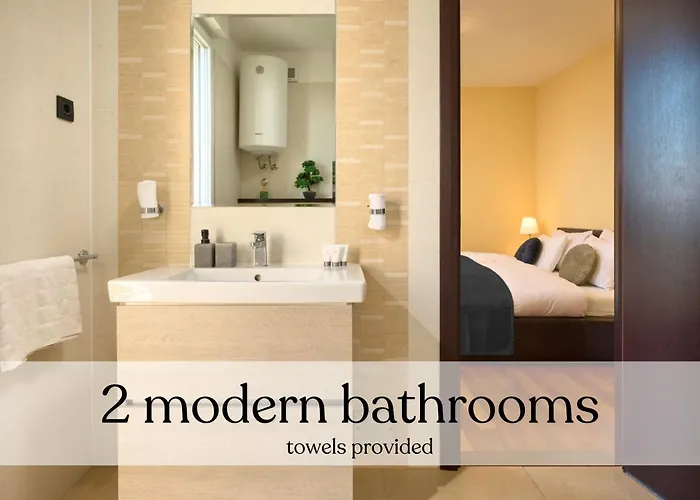 Apartman Sea View & Garage - Modern 3br