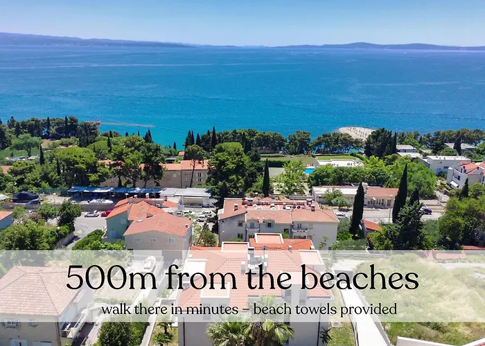 Sea View & Garage - Modern 3br Apartman Split